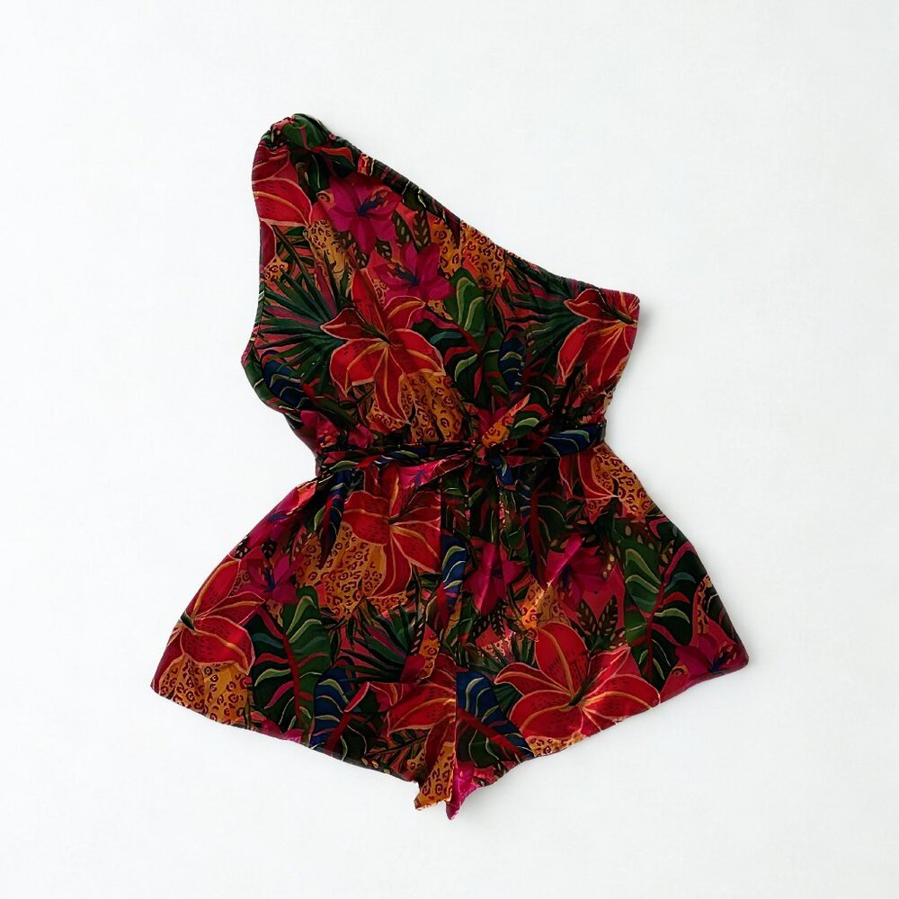 One Shoulder Romper
